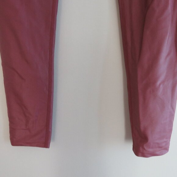 CARBON38 High Rise 7/8 Leggings Takara Shine in Azalea Dusky Pink - Size S - Picture 13 of 14